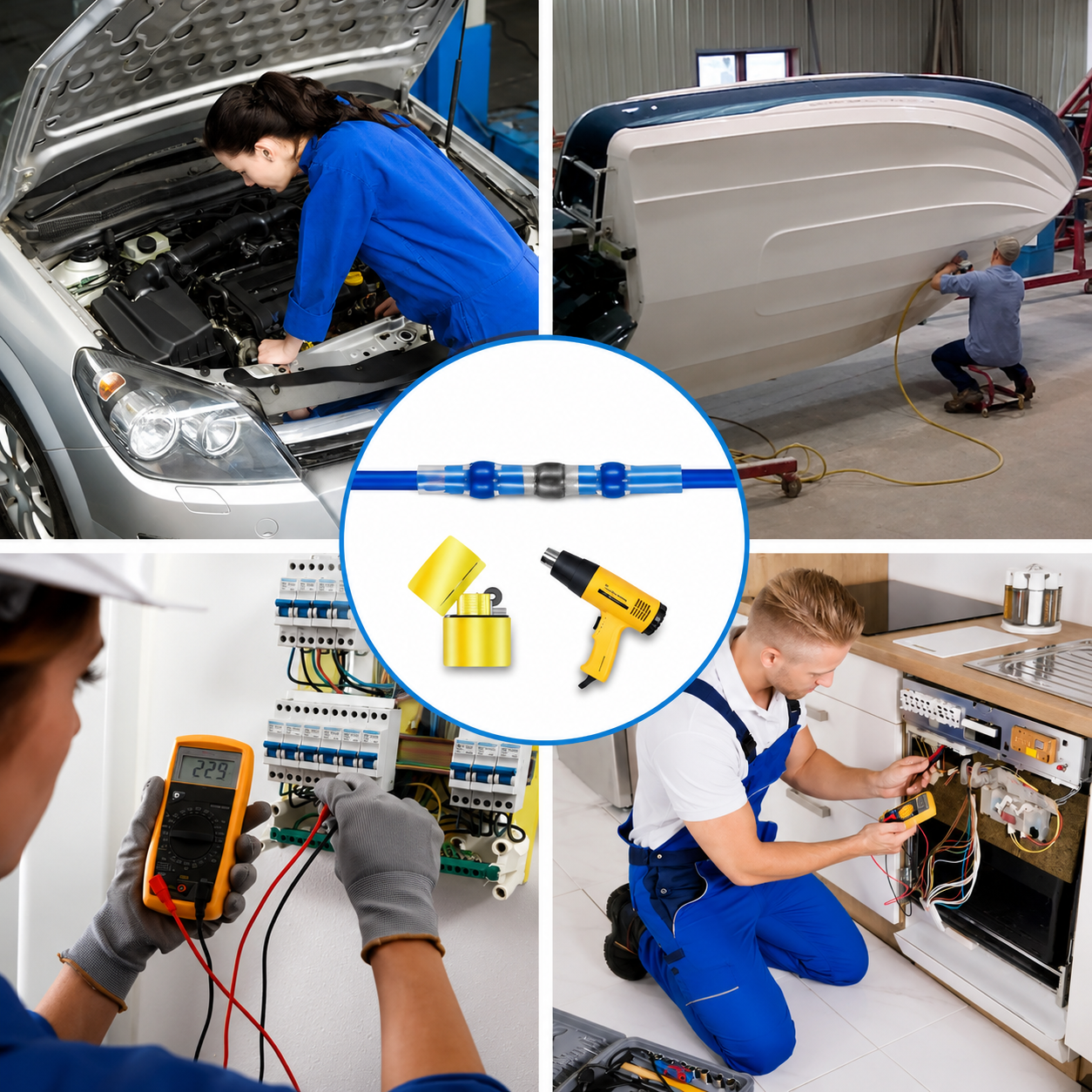 Solder & Seal Wire Connectors🔗Marine-Grade Waterproof Terminals
