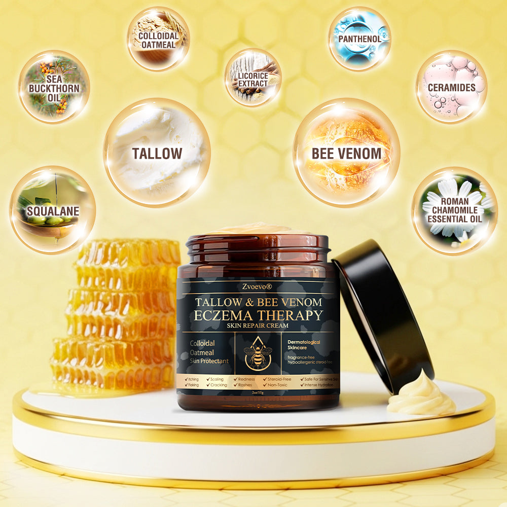 Zvoevo® Tallow Bee Venom Skin Restoration Cream (Made in USA🇺🇸)