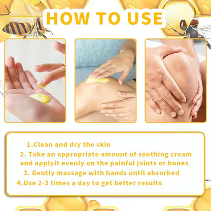 Made in an FDA-registered facility: Bee Venom Instant Ultra Strength Pain Relief Therapy Cream🇺🇸