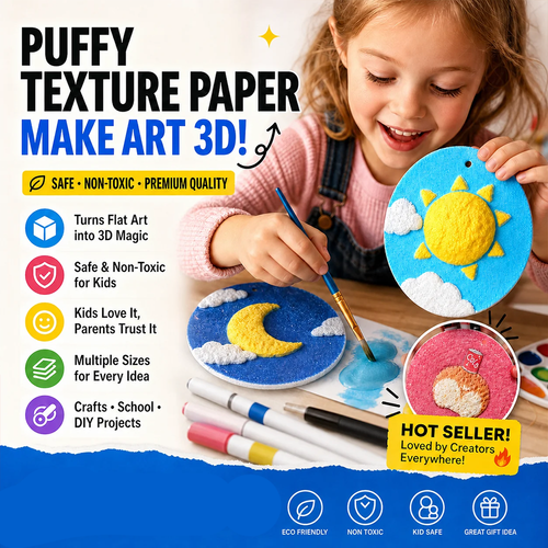 Enjoy 50% OFF for Puffy 3D Paper Art