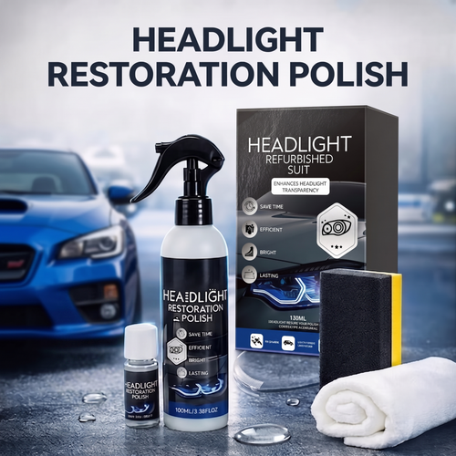 🚘🚗Aphine® Powerful Headlight Restoration Spray | Remove Yellowing & Oxidation Instantly