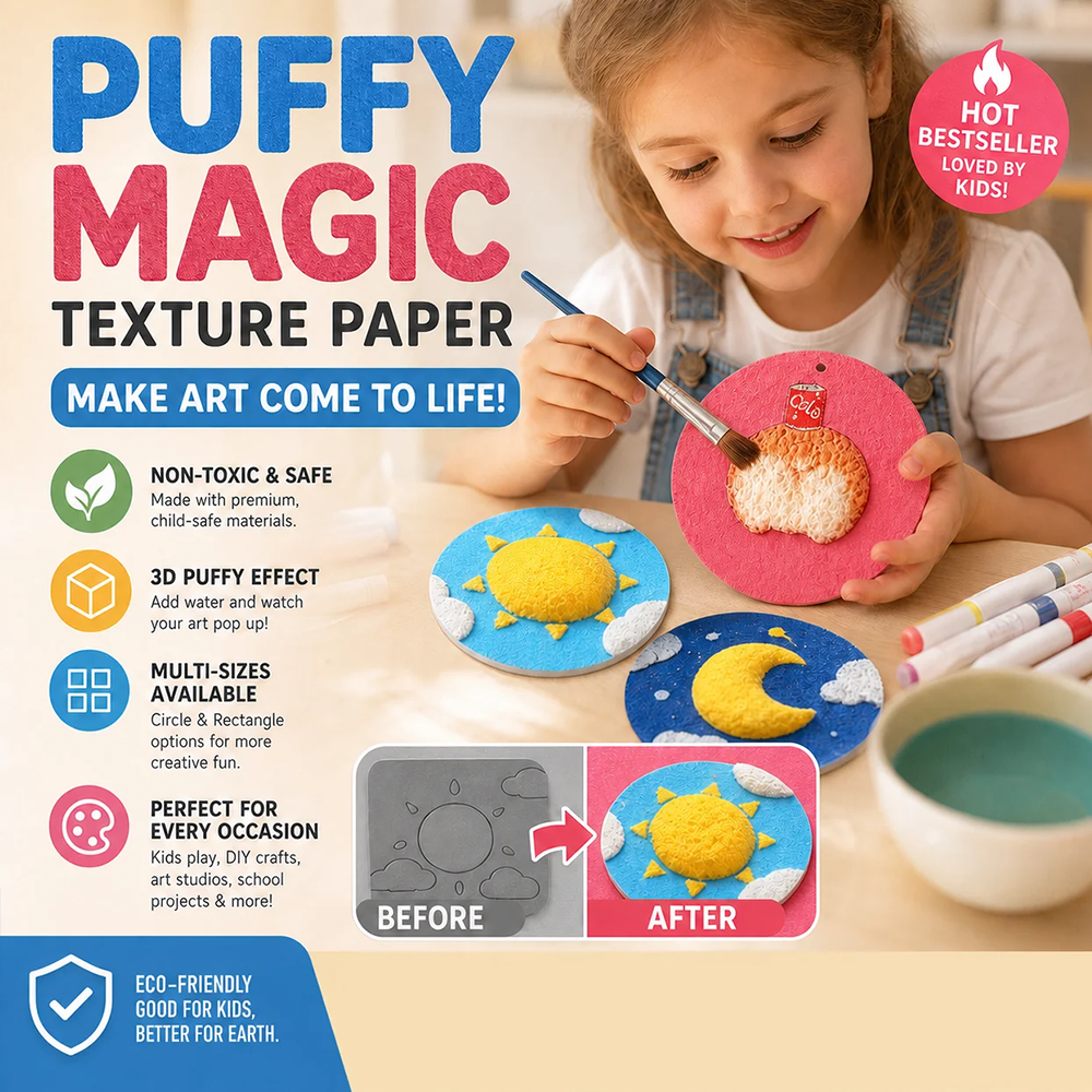 Enjoy 50% OFF for Puffy 3D Paper Art