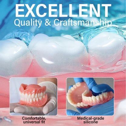 Made and Shipped from 🇬🇧 Furzero®  Adaptable Custom-Fit Functional Complete Dentures