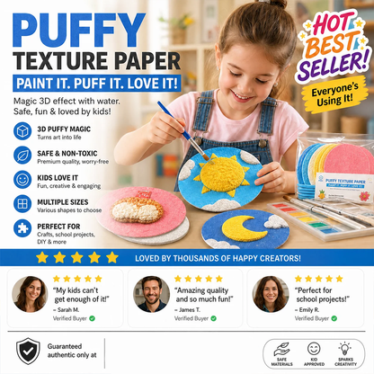 Enjoy 50% OFF for Puffy 3D Paper Art