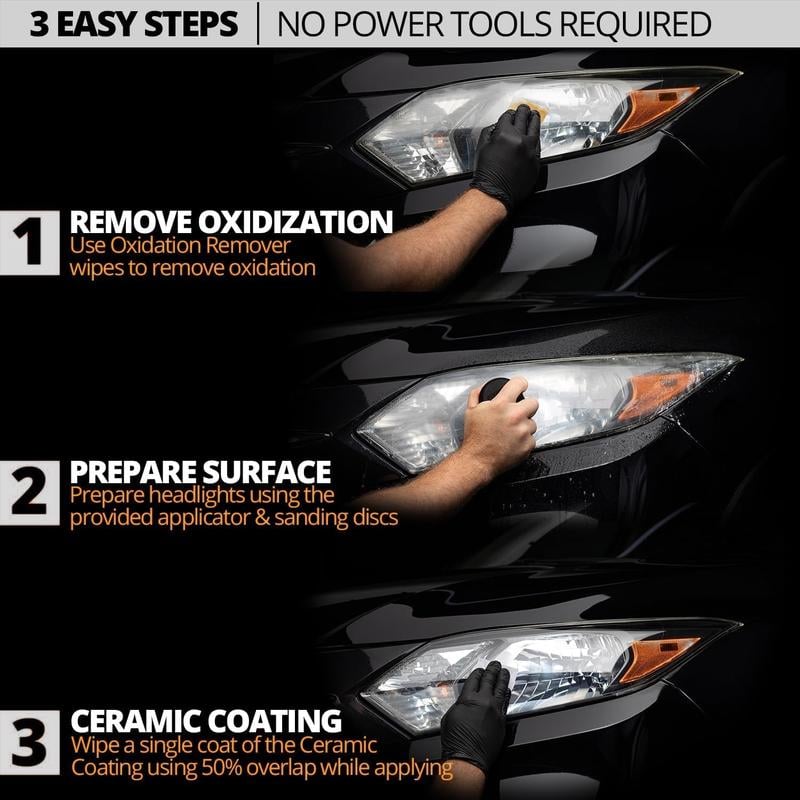 🚘🚗Aphine® Powerful Headlight Restoration Spray | Remove Yellowing & Oxidation Instantly