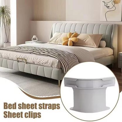 Rolimey® Fitted Bed Sheet Holders Firm Sheet Grip with Invisible Strips 🌎