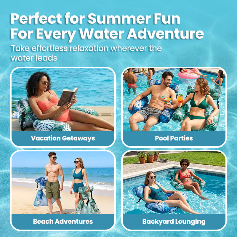 Sugoola® Inflatable Pool Floating Lounge Chairs