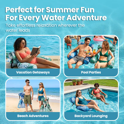 Sugoola® Inflatable Pool Floating Lounge Chairs