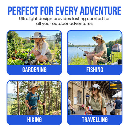 Solar Fan Sun Hat – UPF 50+, Dual Power, Ultralight 🔥【HOT】Holiday Special  50% OFF 🔥GET IT NOW