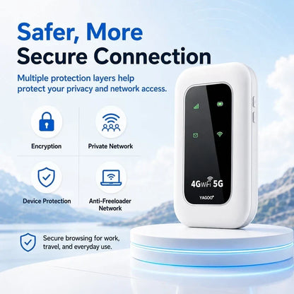 📶 2026 Remifa® Pocket WiFi — Fast, Portable Internet for Travel, Work & Home Backup