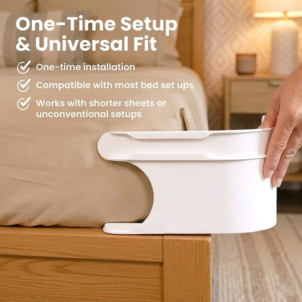 Rolimey® Fitted Bed Sheet Holders Firm Sheet Grip with Invisible Strips 🌎