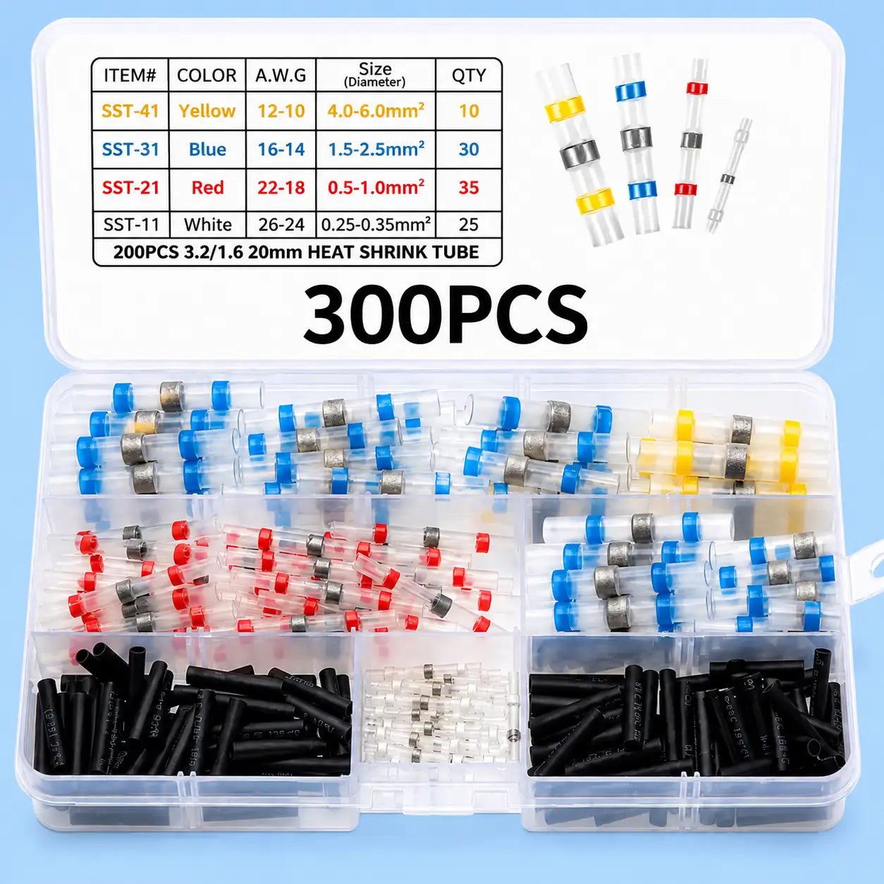 ⭐️Solder & Seal Wire Connectors — Marine-Grade Waterproof Terminals