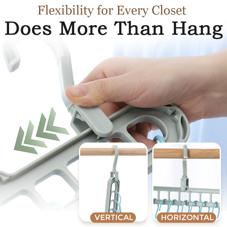 Rolimey® 9-Tier Space Saving Hanger Organizer 🎁
