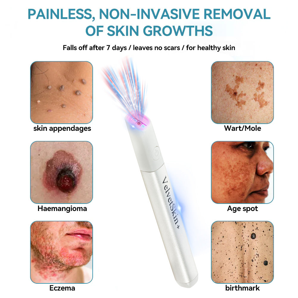 🇺🇸Bikenda® 𝒱𝑒𝓁𝓋𝑒𝓉𝒮𝓀𝒾𝓃+ All-in-One Laser Eraser Pen (Powered by CO₂ laser technology)