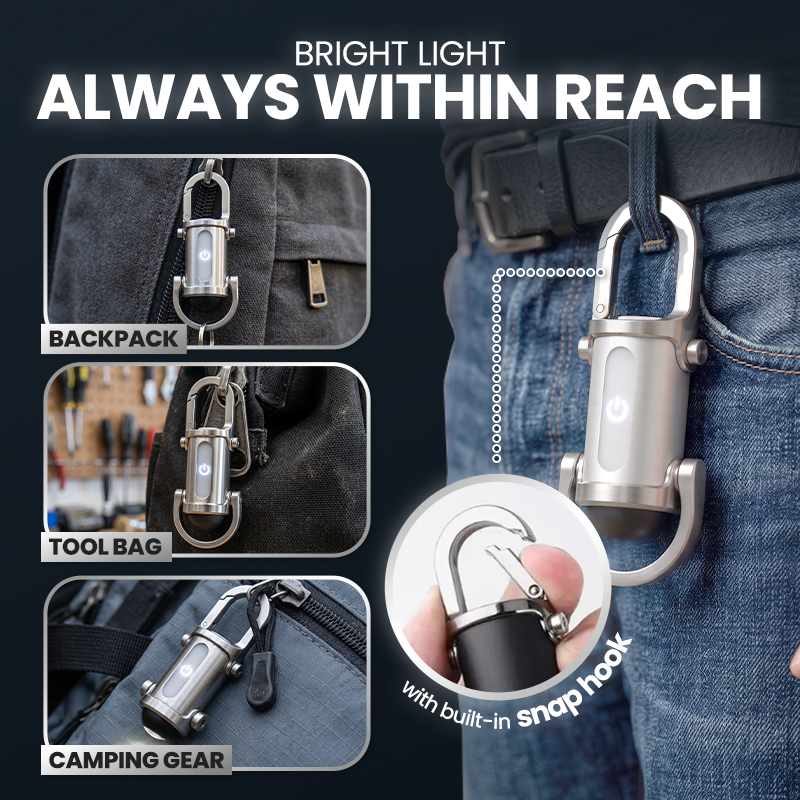 💡💡Remifa® 1200LM Super Bright Mini Keychain Flashlight Waterproof