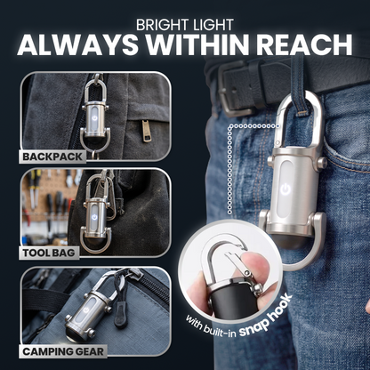 💡💡Remifa® 1200LM Super Bright Mini Keychain Flashlight Waterproof