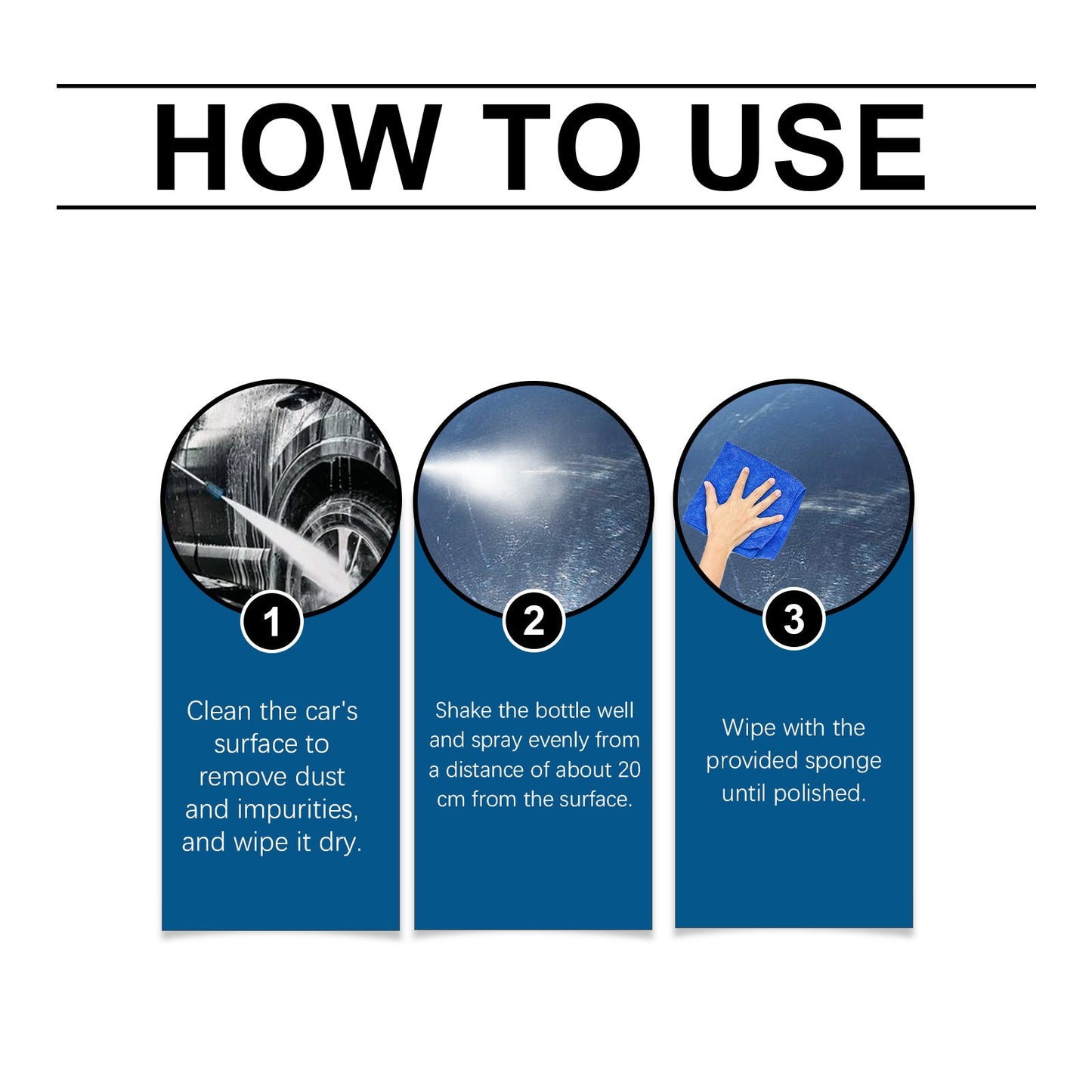 ⭐️Aphine® Automotive Nano Coating Repair Agent - With Dust and Water Repellent Properties - Long-lasting and Durable with Gloss, Suitable for Continuous Use