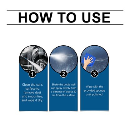 ⭐️Aphine® Automotive Nano Coating Repair Agent - With Dust and Water Repellent Properties - Long-lasting and Durable with Gloss, Suitable for Continuous Use