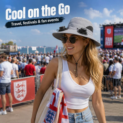 Solar Fan Sun Hat – UPF 50+, Dual Power, Ultralight 🔥【HOT】Holiday Special  50% OFF 🔥GET IT NOW