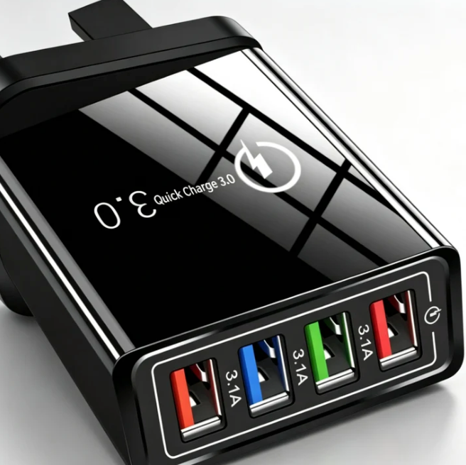 Remifa® The Charger Big Tech Hates | 4-Port Quick Charge 3.0 + AI Performance Boost