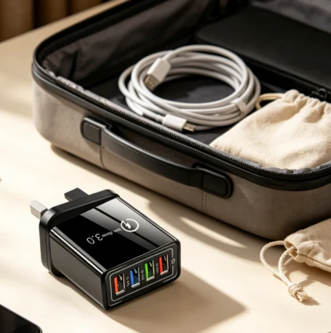 Remifa® The Charger Big Tech Hates | 4-Port Quick Charge 3.0 + AI Performance Boost