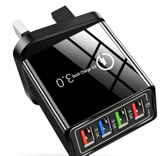 Remifa® The Charger Big Tech Hates | 4-Port Quick Charge 3.0 + AI Performance Boost