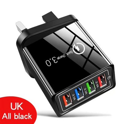 Remifa® The Charger Big Tech Hates | 4-Port Quick Charge 3.0 + AI Performance Boost