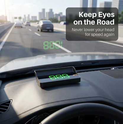🔥🔥Remifa® Head Up Display Car GPS Digital Speedometer