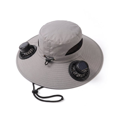 Solar Fan Sun Hat – UPF 50+, Dual Power, Ultralight 🔥【HOT】Holiday Special  50% OFF 🔥GET IT NOW
