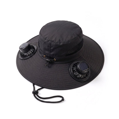 Solar Fan Sun Hat – UPF 50+, Dual Power, Ultralight 🔥【HOT】Holiday Special  50% OFF 🔥GET IT NOW