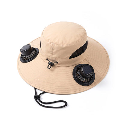 Solar Fan Sun Hat – UPF 50+, Dual Power, Ultralight 🔥【HOT】Holiday Special  50% OFF 🔥GET IT NOW