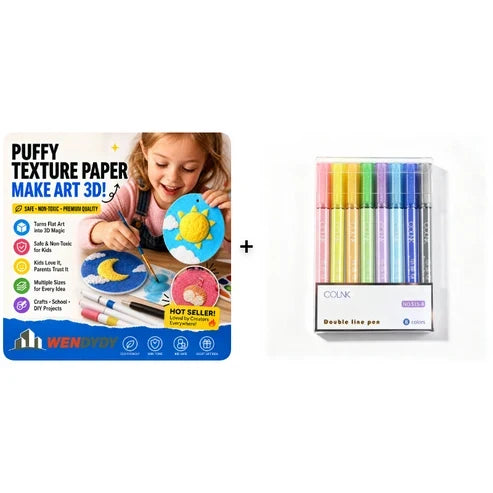 Enjoy 50% OFF for Puffy 3D Paper Art
