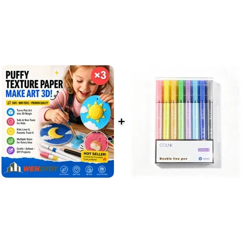 Enjoy 50% OFF for Puffy 3D Paper Art