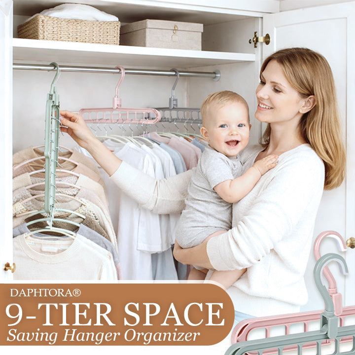 Rolimey® 9-Tier Space Saving Hanger Organizer 🎁