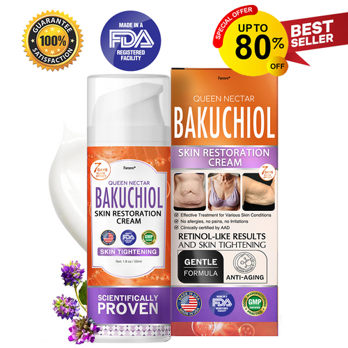 🇺🇸Made in an FDA-Registered Facility: 𝐅𝐮𝐫𝐳𝐞𝐫𝐨® 𝐐𝐮𝐞𝐞𝐧 𝐍𝐞𝐜𝐭𝐚𝐫 𝐏𝐞𝐩𝐭𝐢𝐝𝐞 + 𝐁𝐚𝐤𝐮𝐜𝐡𝐢𝐨𝐥 𝐒𝐤𝐢𝐧 𝐑𝐞𝐬𝐭𝐨𝐫𝐚𝐭𝐢𝐨𝐧 𝐂𝐫𝐞𝐚𝐦 - 𝐀𝐧𝐭𝐢-𝐚𝐠𝐢𝐧𝐠, 𝐇𝐲𝐝𝐫𝐚𝐭𝐢𝐧𝐠, 𝐒𝐤𝐢𝐧 𝐅𝐢𝐫𝐦𝐢𝐧𝐠 & 𝐋𝐢𝐟𝐭𝐢𝐧𝐠, 𝐒𝐤𝐢𝐧 𝐑𝐞𝐩𝐚𝐢𝐫, 𝐄𝐯𝐞𝐧 𝐓𝐨𝐧𝐞