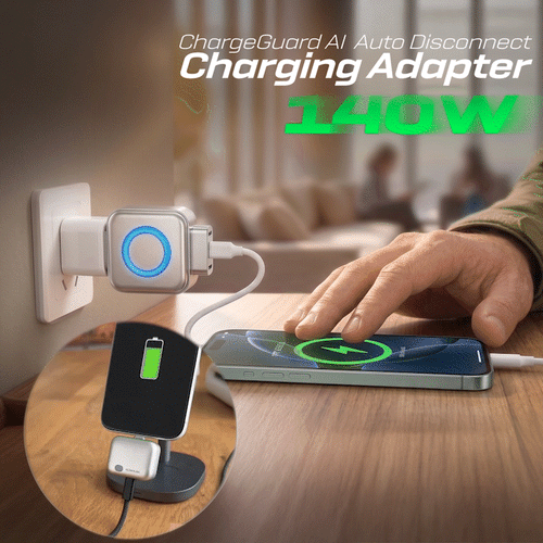 🔋Aphine® ChargeGuard AI Auto Disconnect Charging Adapter 140w