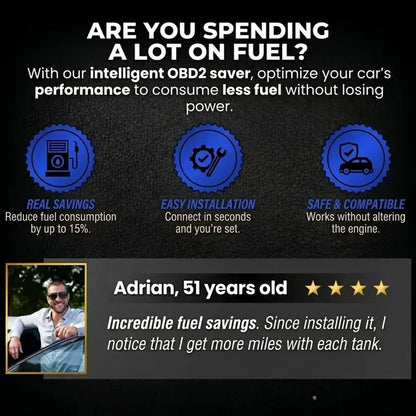 Kervalon® ECO FUEL Plug-and-Play Fuel Saver 2026 Upgraded Edition: Drive Further, Improve Fuel Efficiency